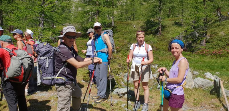 Santanel (Punta) da Outre l'Eve, anello per i Valloni della Legna e di  Vercoche - Escursionismo