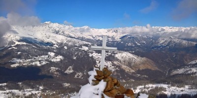 Monte Arpone (1602 m) - 05-03-2017 ESCURSIONISMO INVERNALE 