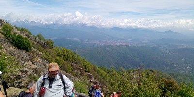 COLLE DELLA BESSA E CAPPELLA DEI TRE DENTI (1343 m) - 14-05-2017 ESCURSIONISMO ESTIVO 