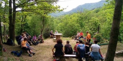 COLLE DELLA BESSA E CAPPELLA DEI TRE DENTI (1343 m) - 14-05-2017 ESCURSIONISMO ESTIVO E' ora dei saluti...