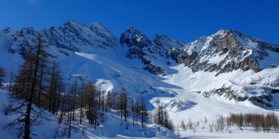 LAGO DI DRES - 28-01-2018 ESCURSIONISMO INVERNALE 