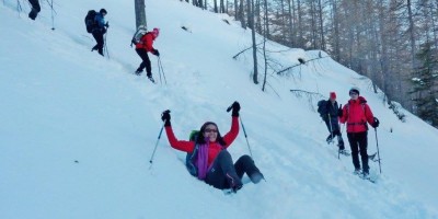 LAGO DI DRES - 28-01-2018 ESCURSIONISMO INVERNALE 