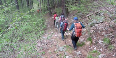 IL SANTUARIO DI SANTA CRISTINA 1340 m, TRUC RIVALSA 1402 m e IL COLLE RIVALSA 1317 m  - 06-05-2018 ESCURSIONISMO ESTIVO 
