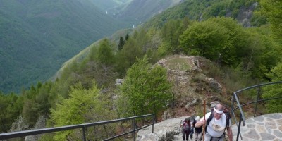 IL SANTUARIO DI SANTA CRISTINA 1340 m, TRUC RIVALSA 1402 m e IL COLLE RIVALSA 1317 m  - 06-05-2018 ESCURSIONISMO ESTIVO 