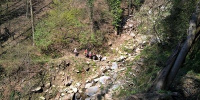 LA FAGGETA DEL VALLONE DI GRAN DUBBIONE (Pinerolese) - 22-04-2018 ESCURSIONISMO ESTIVO 