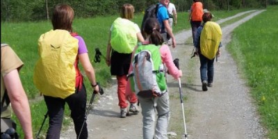 IL SANTUARIO DI SANTA CRISTINA 1340 m, TRUC RIVALSA 1402 m e IL COLLE RIVALSA 1317 m  - 06-05-2018 ESCURSIONISMO ESTIVO 