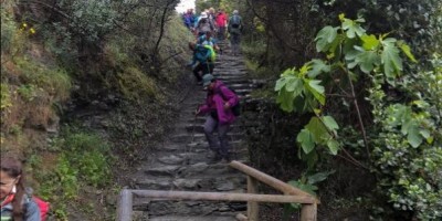 CINQUE TERRE - Sentiero Azzurro -
da CORNIGLIA a MONTEROSSO AL MARE
 - 23-04-2017 ESCURSIONISMO ESTIVO 