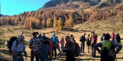 CAPANNA GIMONT e LAGO DEI SETTE COLORI (2329 m) - 15-10-2017 ESCURSIONISMO ESTIVO 