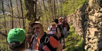 LA FAGGETA DEL VALLONE DI GRAN DUBBIONE (Pinerolese) - 22-04-2018 ESCURSIONISMO ESTIVO 