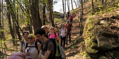 LA FAGGETA DEL VALLONE DI GRAN DUBBIONE (Pinerolese) - 22-04-2018 ESCURSIONISMO ESTIVO 