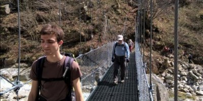 LA FAGGETA DEL VALLONE DI GRAN DUBBIONE (Pinerolese) - 22-04-2018 ESCURSIONISMO ESTIVO 