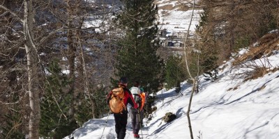 Rifugio Bagnour (2025 m) - 19-02-2017 ESCURSIONISMO INVERNALE 