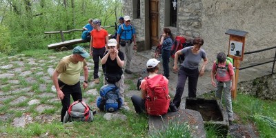 IL SANTUARIO DI SANTA CRISTINA 1340 m, TRUC RIVALSA 1402 m e IL COLLE RIVALSA 1317 m  - 06-05-2018 ESCURSIONISMO ESTIVO 