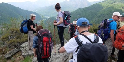 IL SANTUARIO DI SANTA CRISTINA 1340 m, TRUC RIVALSA 1402 m e IL COLLE RIVALSA 1317 m  - 06-05-2018 ESCURSIONISMO ESTIVO 
