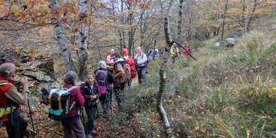 SENTIERO DELLE ACQUE di Giaveno (TO)  - 14-10-2018 ESCURSIONISMO ESTIVO 
