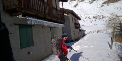 Pian dell'Alpe 1850 m - 17-01-2016 ESCURSIONISMO INVERNALE 1 uscita di escursionismo invernale con racchette - Val Chisone - foto di Carlo Santoiemma