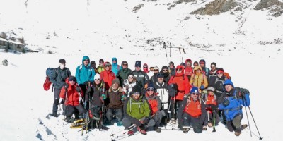 Pian dell'Alpe 1850 m - 17-01-2016 ESCURSIONISMO INVERNALE 1 uscita di escursionismo invernale con racchette - Val Chisone - foto di Giuseppe Rovera