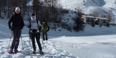 Pian dell'Alpe 1850 m - 17-01-2016 ESCURSIONISMO INVERNALE 1 uscita di escursionismo invernale con racchette - Val Chisone - foto di Giuseppe Rovera