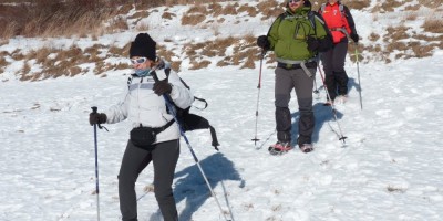 Pian dell'Alpe 1850 m - 17-01-2016 ESCURSIONISMO INVERNALE 1 uscita di escursionismo invernale con racchette - Val Chisone - foto di Giuseppe Rovera