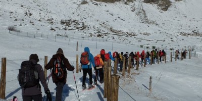 Pian dell'Alpe 1850 m - 17-01-2016 ESCURSIONISMO INVERNALE 1 uscita di escursionismo invernale con racchette - Val Chisone - foto di Ugo Caponetto