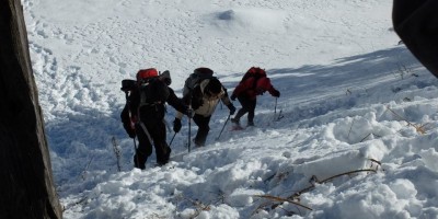 Pian dell'Alpe 1850 m - 17-01-2016 ESCURSIONISMO INVERNALE 1 uscita di escursionismo invernale con racchette - Val Chisone - foto di Ugo Caponetto