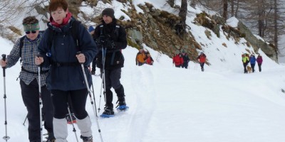 Rifugio Dondena - 13-03-2016 ESCURSIONISMO INVERNALE 5 uscita racchette al Rifugio Dondena - foto di Giuseppe Rovera