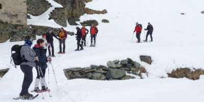 Rifugio Dondena - 13-03-2016 ESCURSIONISMO INVERNALE 5 uscita racchette al Rifugio Dondena - foto di Giuseppe Rovera