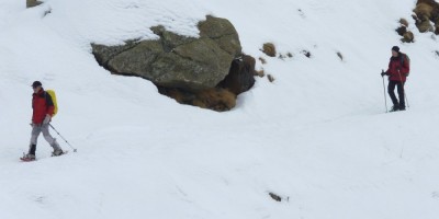Rifugio Dondena - 13-03-2016 ESCURSIONISMO INVERNALE 5 uscita racchette al Rifugio Dondena - foto di Giuseppe Rovera