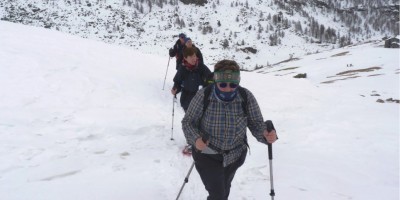 Rifugio Dondena - 13-03-2016 ESCURSIONISMO INVERNALE 5 uscita racchette al Rifugio Dondena - foto di Giuseppe Rovera