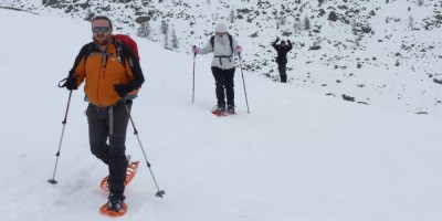 Rifugio Dondena - 13-03-2016 ESCURSIONISMO INVERNALE 5 uscita racchette al Rifugio Dondena - foto di Giuseppe Rovera