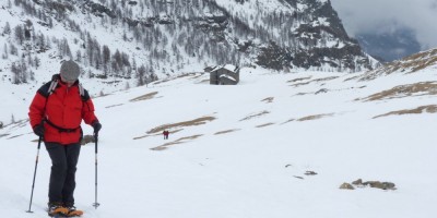 Rifugio Dondena - 13-03-2016 ESCURSIONISMO INVERNALE 5 uscita racchette al Rifugio Dondena - foto di Giuseppe Rovera