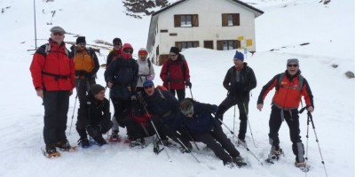 Rifugio Dondena - 13-03-2016 ESCURSIONISMO INVERNALE 5 uscita racchette al Rifugio Dondena - foto di Giuseppe Rovera