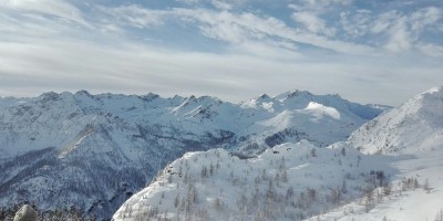 LAGO MUFFE' e LAGO VERNOILLE - 14-01-2018 ESCURSIONISMO INVERNALE 