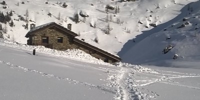 LAGO MUFFE' e LAGO VERNOILLE - 14-01-2018 ESCURSIONISMO INVERNALE 