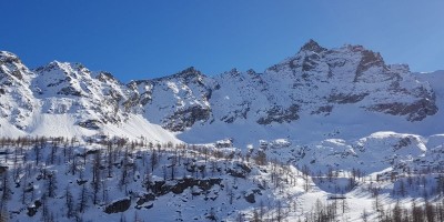 LAGO DI DRES - 28-01-2018 ESCURSIONISMO INVERNALE 