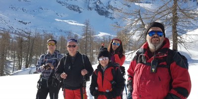 LAGO DI DRES - 28-01-2018 ESCURSIONISMO INVERNALE 