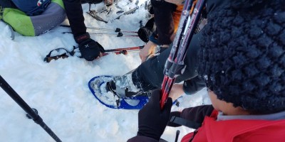 LAGO DI DRES - 28-01-2018 ESCURSIONISMO INVERNALE 