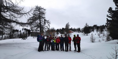 Monti della Luna giro ad anello Sagna Longa – Capanna Mautino - Lago Nero – Sagna Longa - 22-01-2023 ESCURSIONISMO INVERNALE 