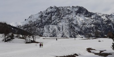 4a LEZIONE CORSO a Nevache (Valle Clarée - Francia) - 16-02-2020 SCI DI FONDO 