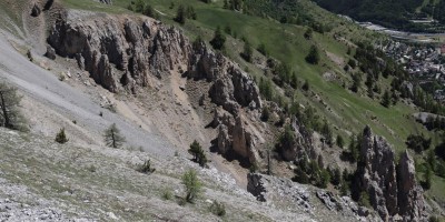 Poggio Tre Croci (2177 m) e fortificazioni B3 e B4 (2300 m) - Valle di Susa (***) - 16-06-2019 ESCURSIONISMO ESTIVO 