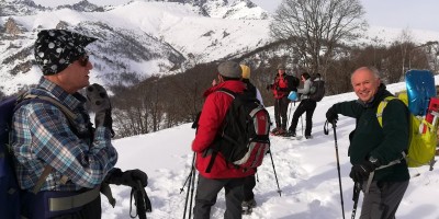 Monte Tivoli mt 1791 (valle Po) - 10-02-2019 ESCURSIONISMO INVERNALE Monte Tivoli a cospetto del Re di Pietra