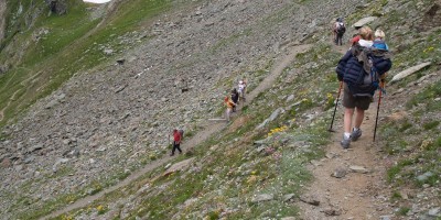 TRAVERSATA DA VALLE DI COGNE A VALLE DI CHAMPORCHER PER LA FINESTRA DI CHAMPORCHER - 08-07-2017 ESCURSIONISMO ESTIVO 