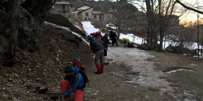 Rifugio Willy Jervis (1732 m) - 22-01-2017 ESCURSIONISMO INVERNALE sentiero ghiacciato... andiamo di ramponi!