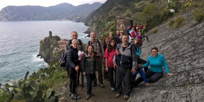 CINQUE TERRE - Sentiero Azzurro -
da CORNIGLIA a MONTEROSSO AL MARE
 - 23-04-2017 ESCURSIONISMO ESTIVO 