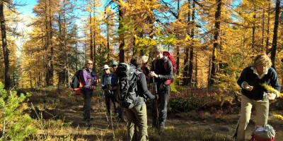 CAPANNA GIMONT e LAGO DEI SETTE COLORI (2329 m) - 15-10-2017 ESCURSIONISMO ESTIVO 