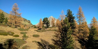 CAPANNA GIMONT e LAGO DEI SETTE COLORI (2329 m) - 15-10-2017 ESCURSIONISMO ESTIVO 