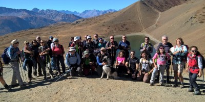 CAPANNA GIMONT e LAGO DEI SETTE COLORI (2329 m) - 15-10-2017 ESCURSIONISMO ESTIVO 