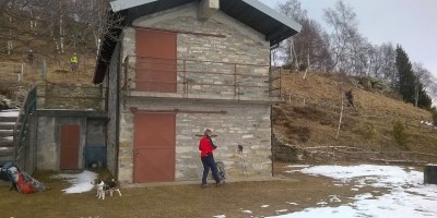 Colle S.Giacomo mt 1450 (valle di Lanzo) - 27-01-2019 ESCURSIONISMO INVERNALE 