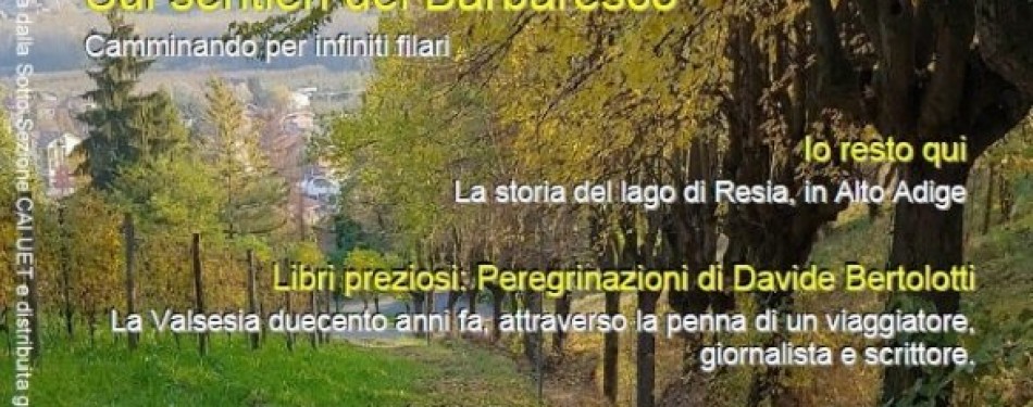 Scarica e Leggi la TUA rivista di Escursionismo di DICEMBRE!