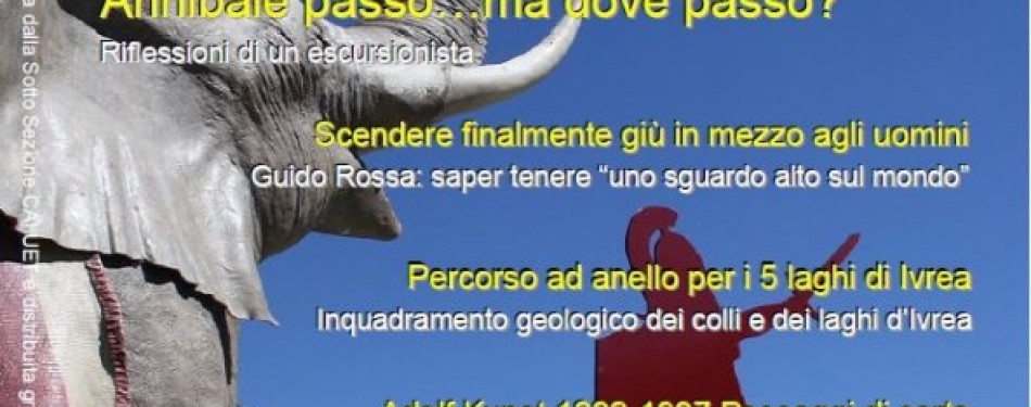 Scarica e Leggi la TUA rivista di Escursionismo di NOVEMBRE! E' il numero 105!